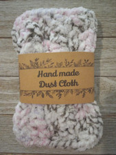 crochet handmade reusable dust cloth eco friendly chemical free lilac grove 1pc