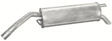  Rear muffler silencer exhaust for Fiat Stilo (192) 1.2 16V 59KW 80PS 