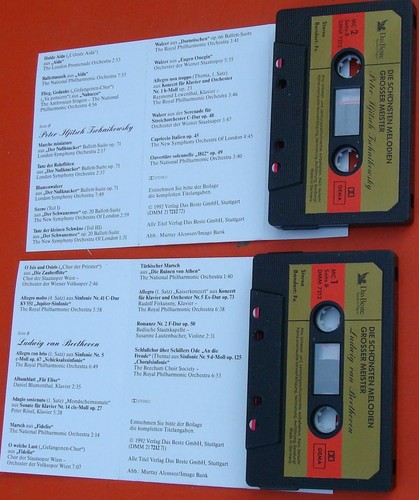 4MCs Die schonsten Melodien großer Meister Readers Digest Kassetten + Booklet - Picture 6 of 6