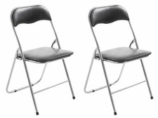 2er Set Klappstuhl Felix Küchenstühle Campingstühle Klappbar Gepolstert