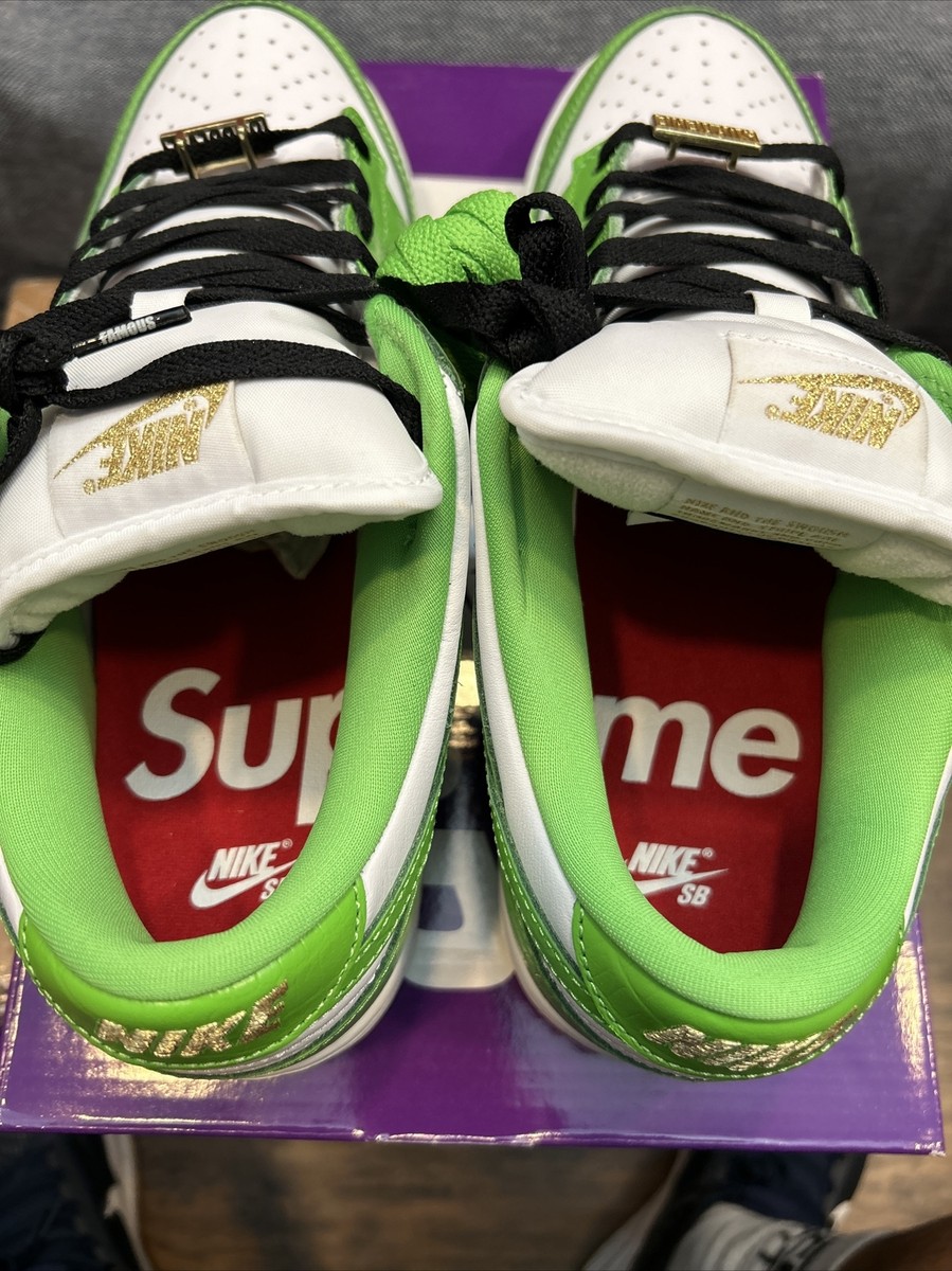 Supreme x Nike SB Dunk Low “Mean Green” - Men's Size 10 Supreme x Nike SB Dunk Low “Mean Green” - Men's Size 10