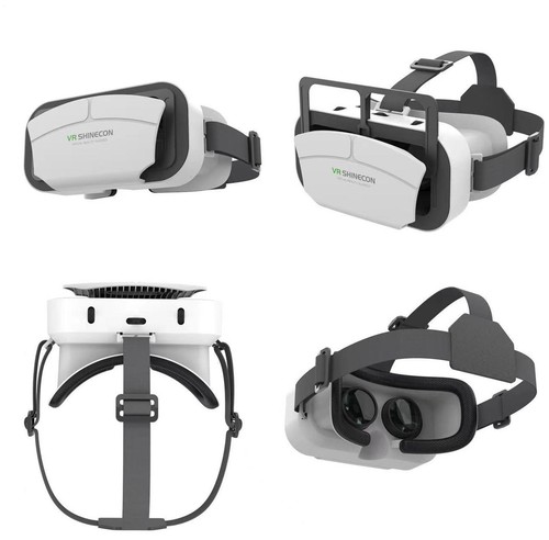 Phone VR Headset Adjustable VR Headset Comfortable VR Goggles/Glasses - Picture 3 of 12