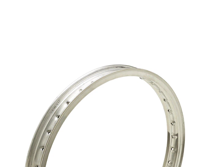 CERCHIO ALLUMINIO MOTO D'EPOCA CLASSICHE BORDO H WM1 1,60 X 17 FORI 32 - Immagine 3 di 4