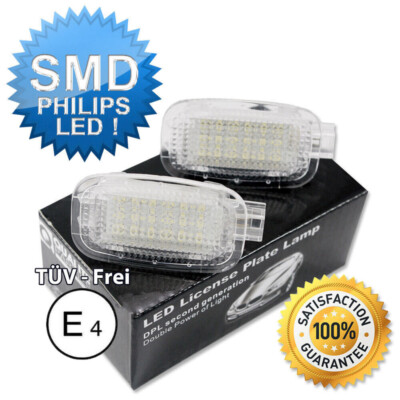 2x LED INNENRAUMBELEUCHTUNG FÜR MERCEDES W204 W212 W164 W169 W221 W245 W251 W639