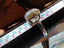 Patina Moon Power Wellness Healing Gemstone Ring 9.25 - Lunar Spiritual Re UN125