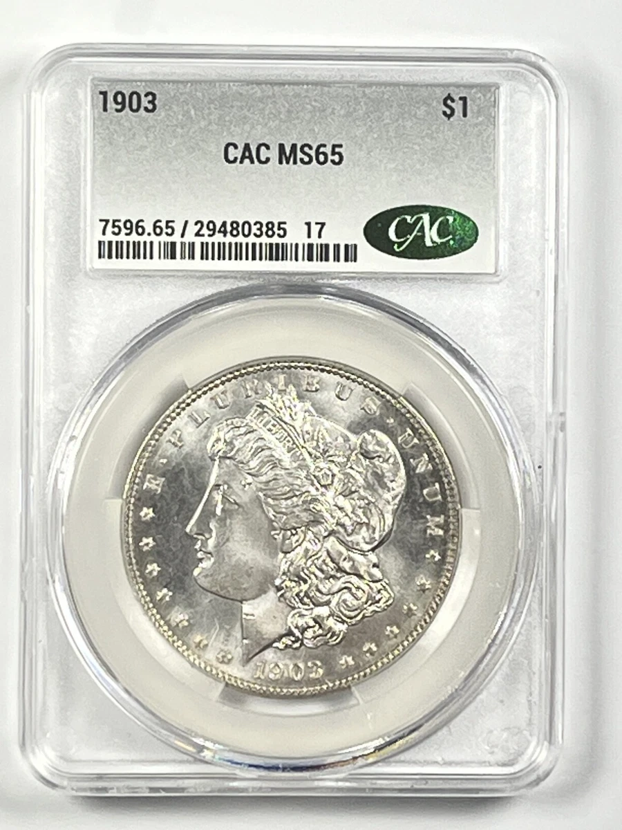 1903 Year Grade MS 65 Morgan Dollars (1878-1921) for sale | eBay