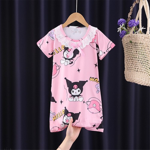 여Girl Stitch/Mario/Elsa/Blueys CartoonNightgown Pyjama DressNightieNightdress. - Picture 25 of 30