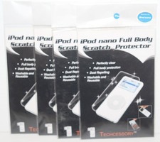 Lot of 4 - New in Box Retail Full Body Screen Protector Apple Ipod Nano 1st Gen