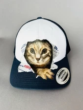 Ssstufff Yupoong Cat Trucker Hat SnapBack Adjustable Cap NEW