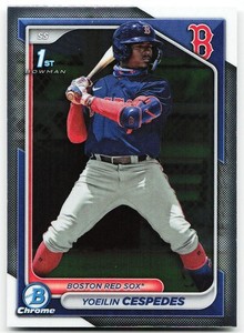 🔥 2024 Bowman #BCP-139 Yoeilin Cespedes Chrome Prospects