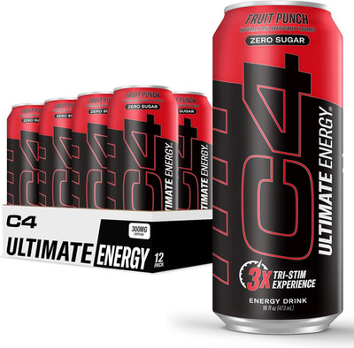 Cellucor C4 Ultimate | Pre Workout Sugar Free Energy Drink | Tri-Stim Experience