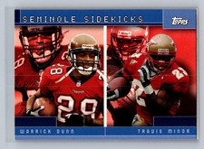 2001 Topps Combos Seminole Sidekicks (Warrick Dunn / Travis Minor) #TC9