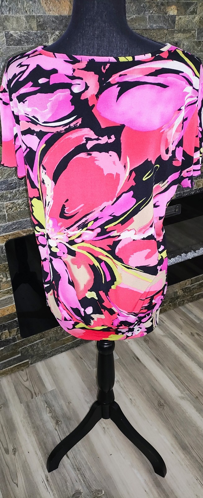 Notations Polyester Multicolored Loose Fitted Top… - image 3