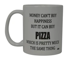 Rogue River Tactical Best Funny Coffee Mug Money can't Buy Happiness But It C...
