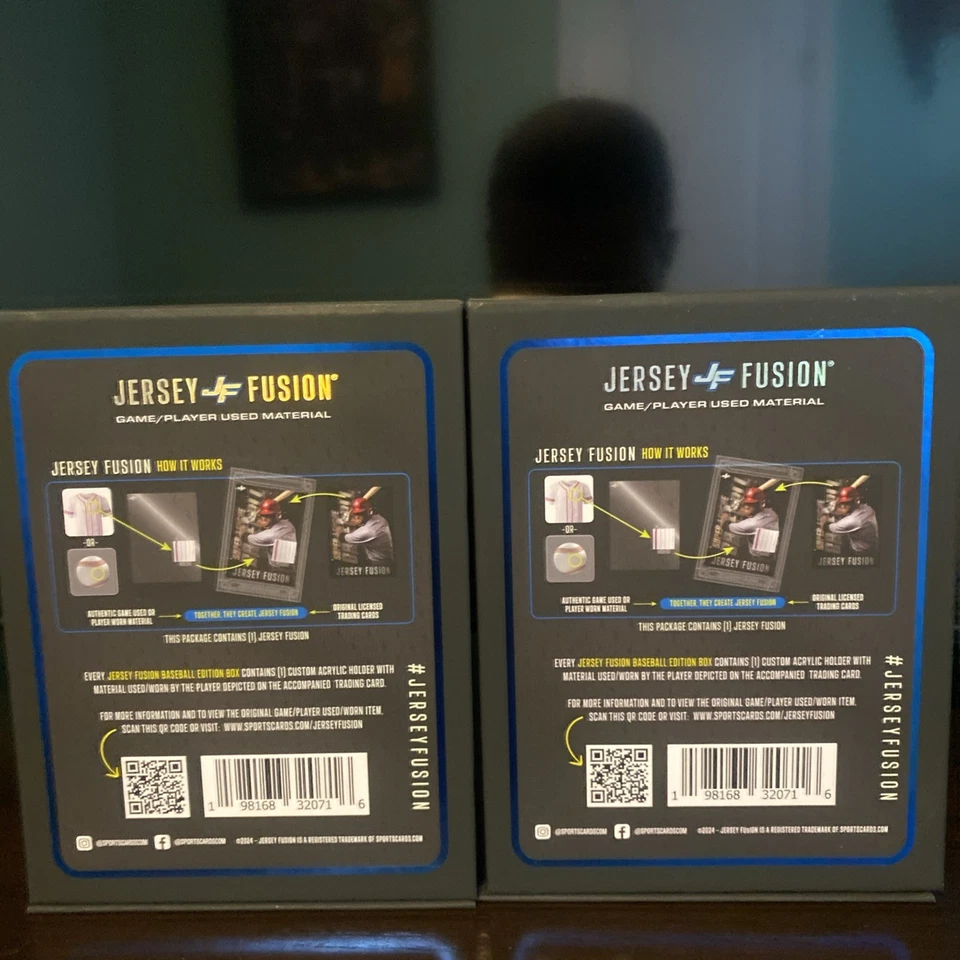 Tarjeta de bonificación junto con tarjetas de béisbol materiales de uso de fusión de camiseta de béisbol Foto 3 de 3