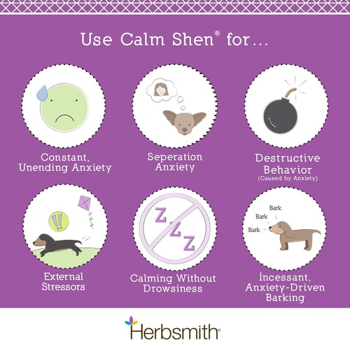 Herbsmith Calm Shen – Herbal Blend for Dogs & Cats – Natural 75g Powder  - Picture 4 of 11