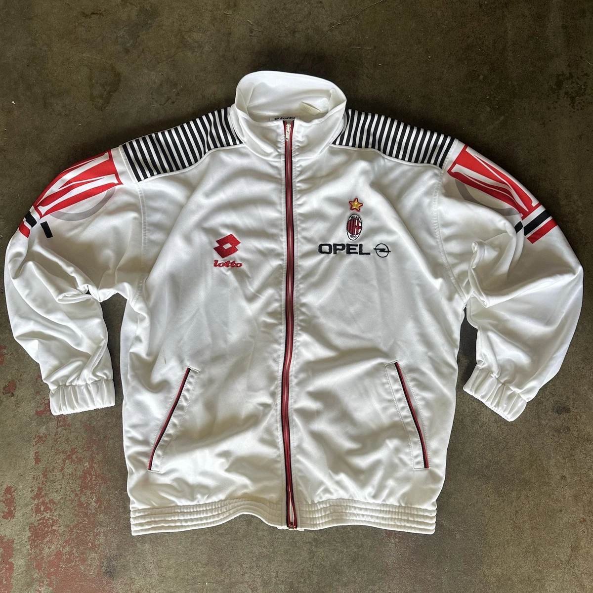 AC Milan White International Club Soccer Fan Jackets | eBay