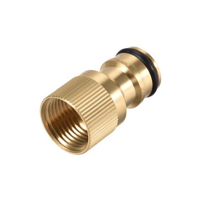 Brass Faucet Tap Quick Connector M18 Female Thread Hose Pipe Adapter Fitting