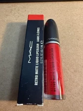 MAC Retro Matte Liquid Lipcolour  134 Ruby Phew!   0.17 oz NIB Free Shipping