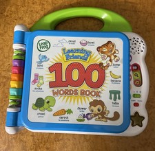 Leap Frog Learning Friends 100 Words Electronic Book English Spanish
