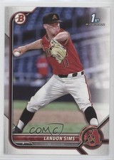 2022 Bowman Draft Landon Sims #BD-72 5zu