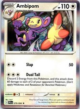 Ambipom 079/094 Rare Phantasmal Flames Pokemon Holo NM
