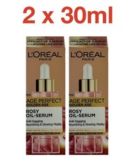 Loreal Age Perfect Rosy Oil Serum Anti-Sagging, Nourishing, Glowing 2 x 30ml