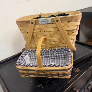 Two Longaberger Collector Baskets