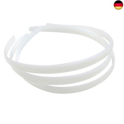 SOLUSTRE Kunststoff-Stirnband Weiß Ohne Zähne 12 Stück Diy Haarschmuck Für Fra