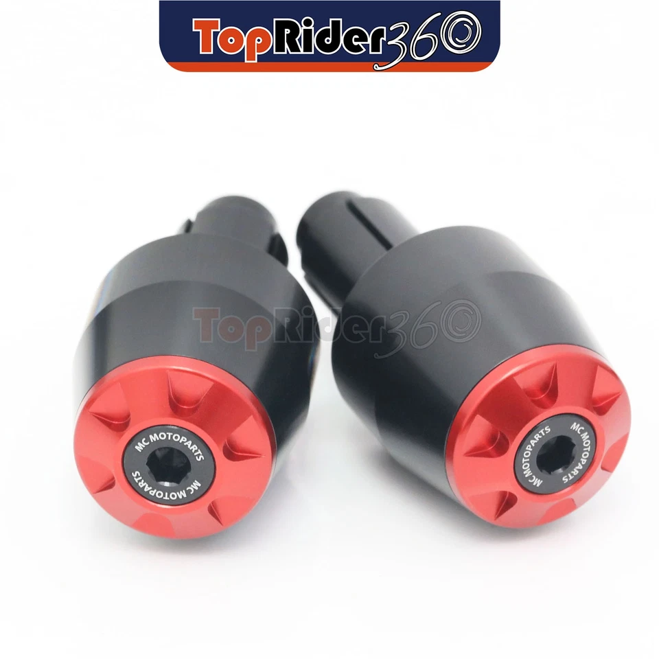 Deslizadores de extremo de barra CNC ROJO TORMENTA para MV Agusta F3 800 13-19 18 17 16 15 14 Foto 3 de 4