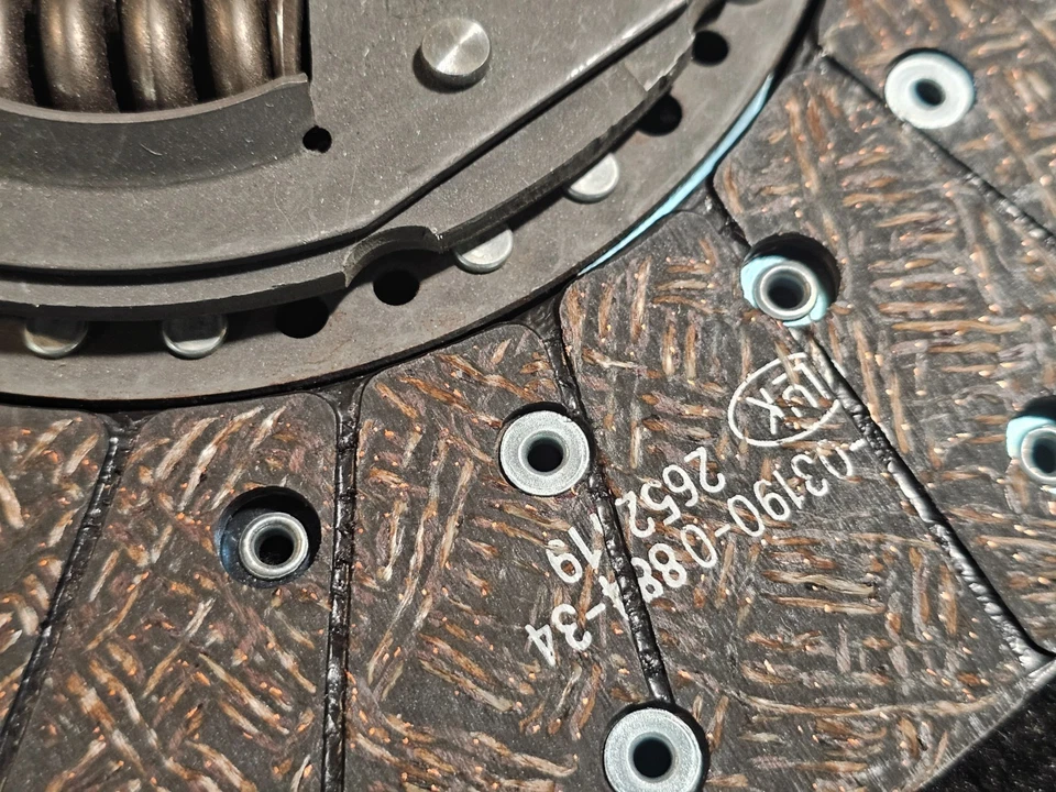 Disco de embrague NAPA 1104902, placa de presión para Chevrolet Blazer T10 4x4 1990-1993 Foto 4 de 4