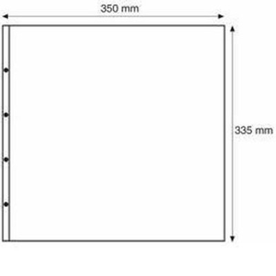 Leuchtturm (315694) Kunststoffhüllen MAXIMUM, für Bögen, 1er Einteilung, glaskla