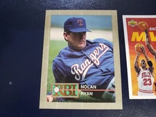 Nolan Ryan Texas Rangers BRONZE RBI #15 OVERSIZE RARE ODDBALL WOW