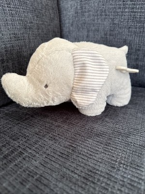 Carter s Child of Mine Elephant Plush Wind Up Musical Box Gray Stripe Twinkle