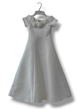 Cherish Ivory Communion Flower Girl Dress Size 7 Special Occasion Formal