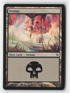 Swamp #237 Rise of the Eldrazi MTG