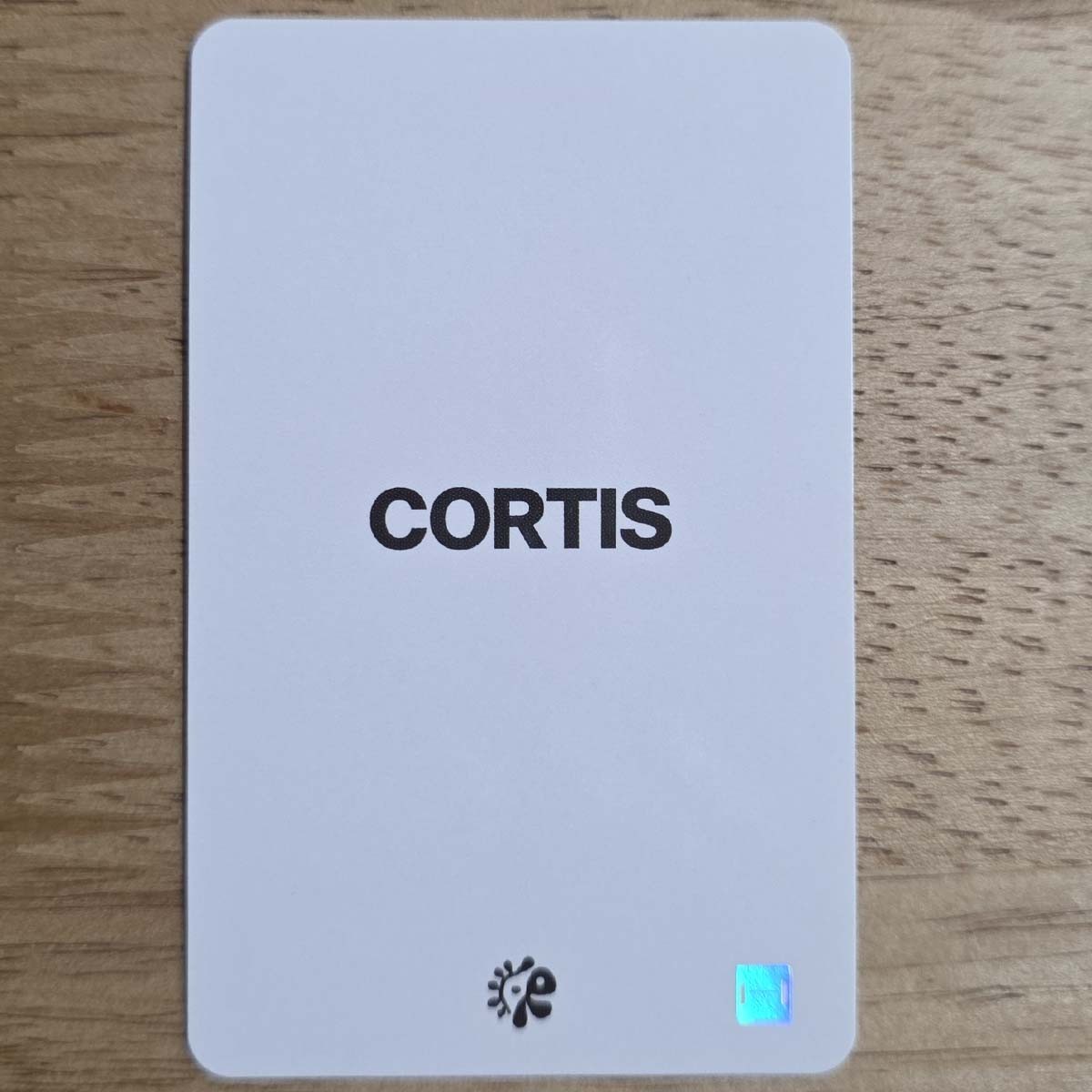 Juhoon Official Soundwave Lucky Draw Photocard Cortis Color
