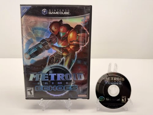 Metroid Prime 2: Echoes (GameCube, 2004) Case And Game - Manual Not Included