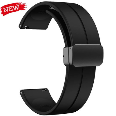 Samsung Galaxy Watch 5 4 Magnetic Silicone Band Strap 40/44mm 5 Pro 45mm