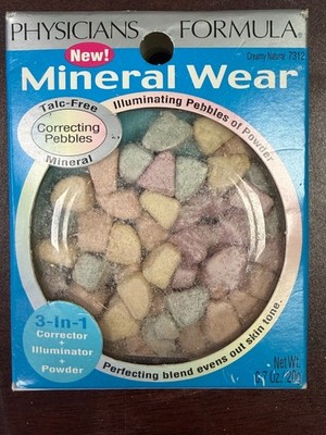 Rare Physician Formula Correcting Powder Mineral Wear Creamy Natural #7312 New!