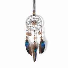 Dream Catcher for Car, Handmade Bohemian Style Rearview Mirror Hanging Decor ...
