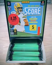 2025 Panini Score Football Hanger Box 44 Sealed Pks Dollar Tree Orange Parrells 