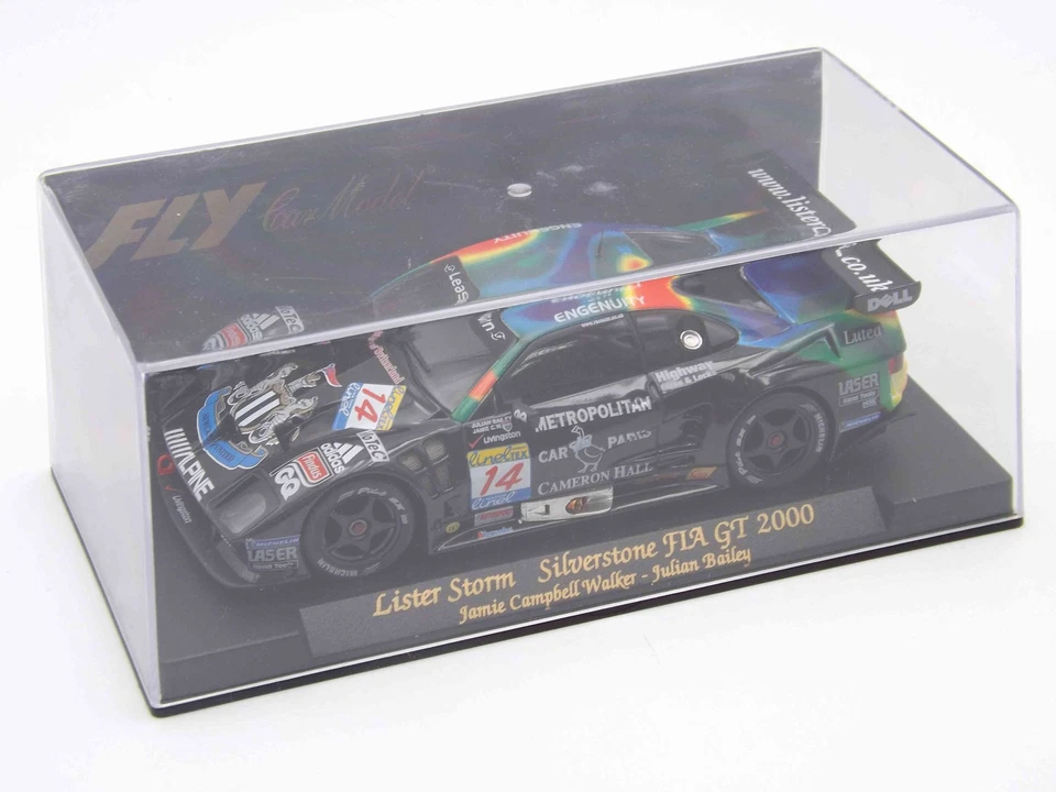 FLY A102 Lister Storm Silverstone FIA GT 2000 Slotcar 1:32 in OVP - NEUWERTIG - Bild 1 von 1
