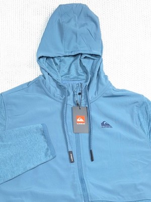 Quiksilver Energy Jacket Zip Hoodie DryFlight Mens Sz. XL Smoke Blue NWT