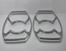 Corning Ware Casserole Metal Trivet Set of 2 Sauce Pan Cradle P-11-M-1 Vintage