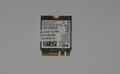 HP ProBook 650 G3 WLAN Karte Wifi 7265NGW 901229-852