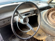 Original 1964 Chevrolet Impala Steering Wheel Browntan W Horn Button Ring