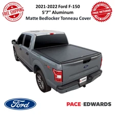 Pace Edwards M-BLF171 | Matte Bedlocker Tonneau Cover Fits 21-22 Ford F-150 5'7"