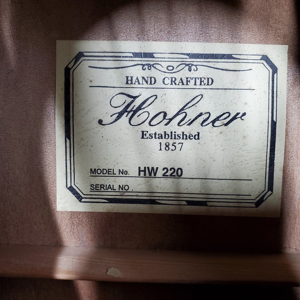 Hohner HW220 Acoustic Guitar eBay