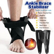 Foot Drop Ankle Brace Splint Orthotics Fracture Sprain Support Injury Stabilizer